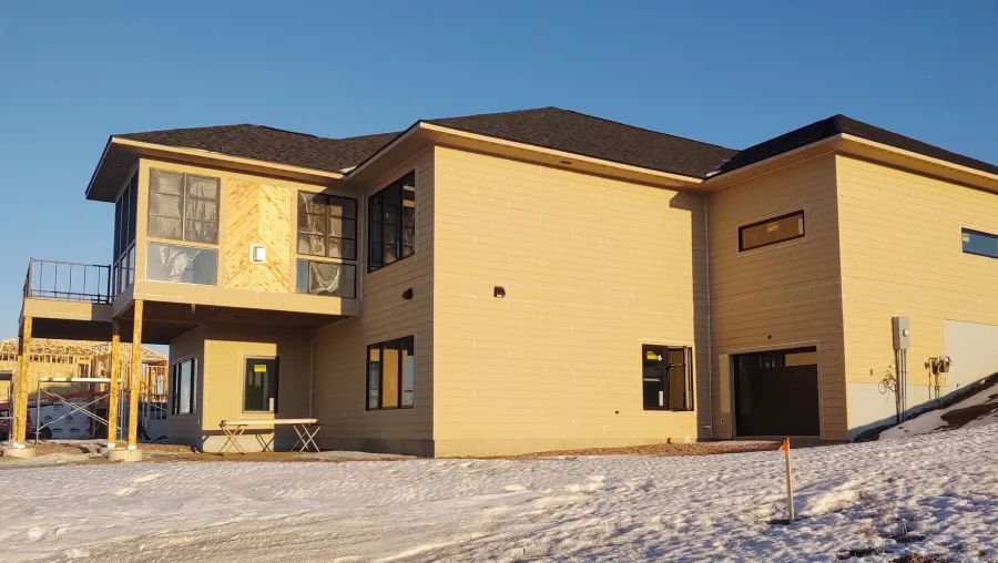 custom home solutions cream walled home sunset sioux falls sd