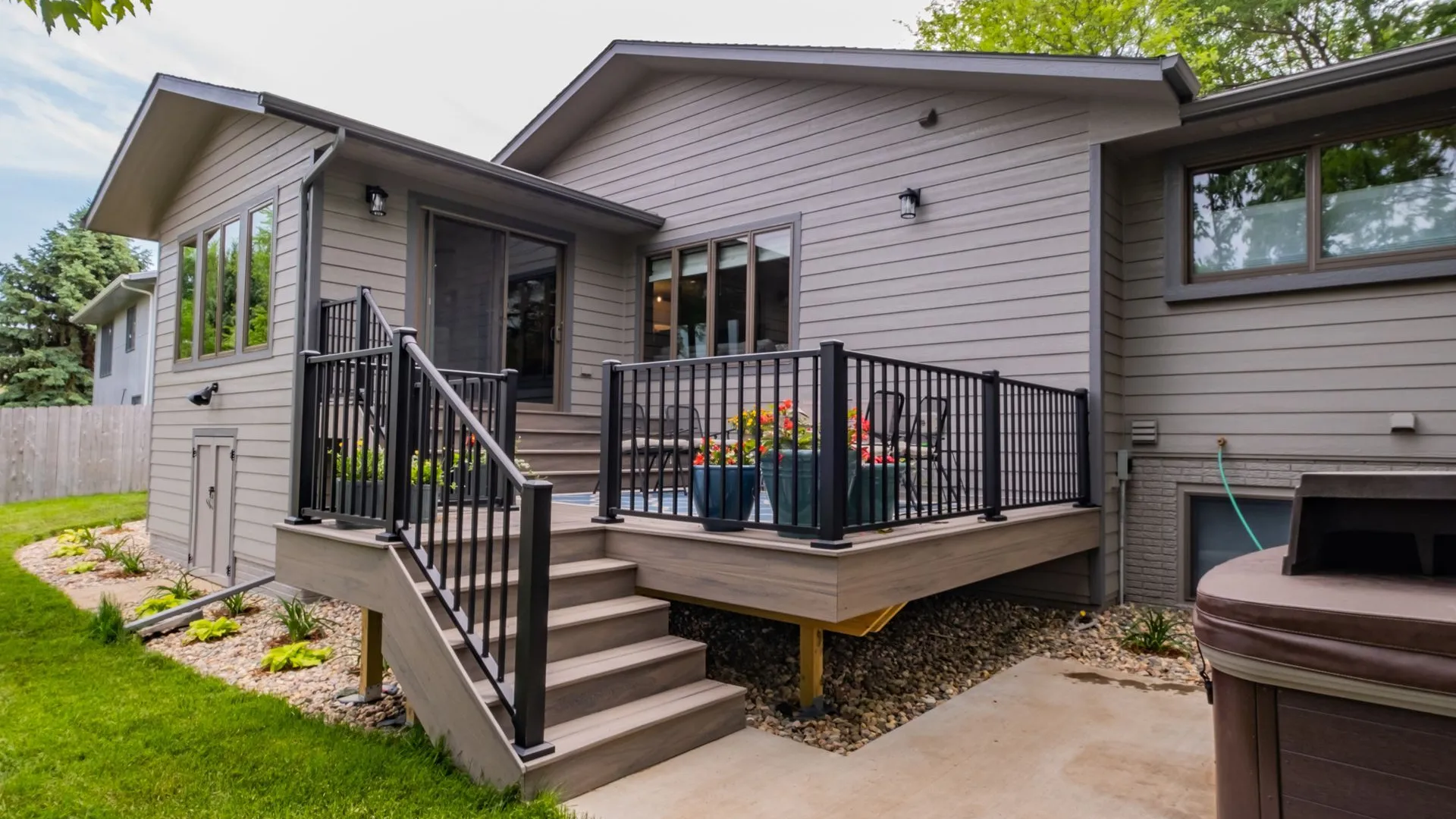 home design grey siding exterior sioux falls sd